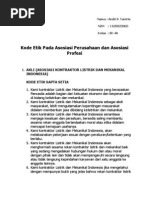 Download Kode Etik Asosiasi Perusahaan Dan Asosiasi Profesi by Andri Mercurial Spectre SN138326635 doc pdf