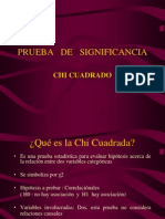 Prueba de Significancia Chi Cuadrado