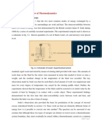 CHAPTER 3: First Law of Thermodynamics: 3.1 Concept of Internal Energy