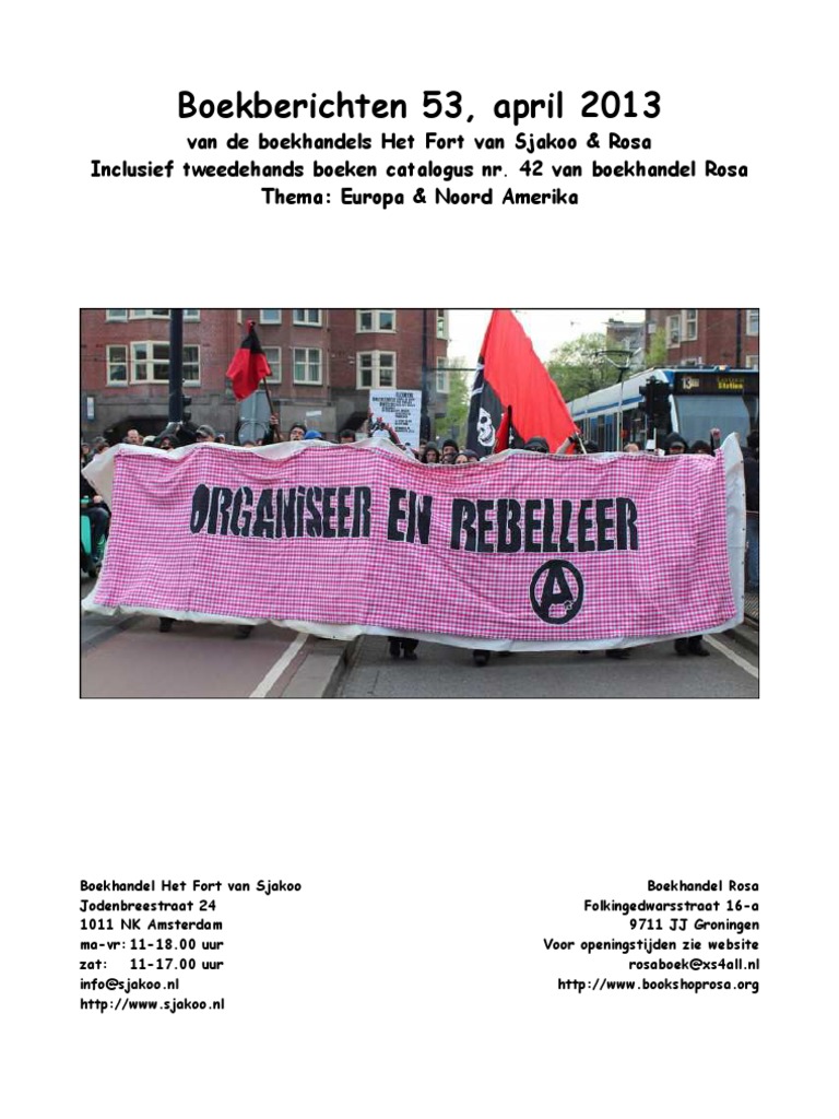 Boekberichten Fort Van Sjakoo and Boekhandel Rosa Nummer 53 April 2013 PDF