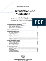 YOGA Concentration and Meditation