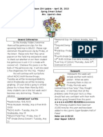Room 204 Update - April 28, 2013 Spring Street School Mrs. Liporto's Class