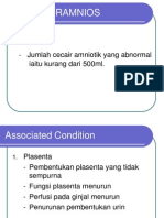 OLIGOHYDRAMNIOS