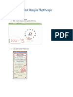 Cara ScreenShot Dengan PhotoScape