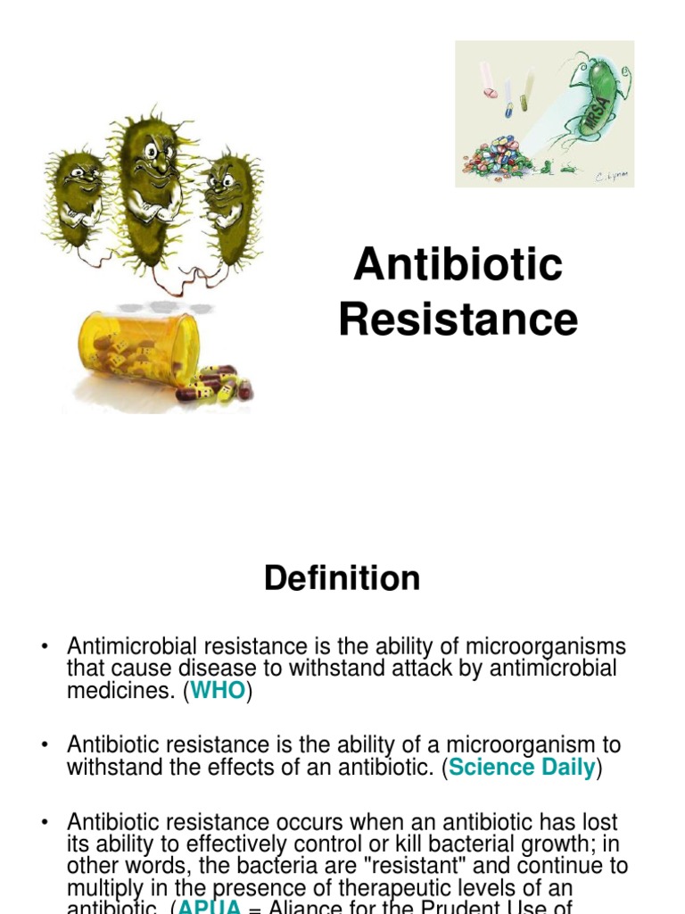 Antibiotic Resistance Explained | PDF | Antimicrobial Resistance | Drug ...