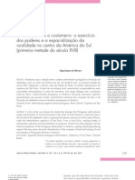 Entre o Oficial e o Costumeiro - Administração Portuguesa em Mato Grosso (Tiago Kramer de Oliveira, Anais Do Museu Paulista)