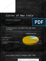 Cities of New India: From Globalization Perspective