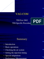 Vag-Com: TDI Fest 2002 TDI-Specific Procedures