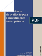 Avaliação investimento