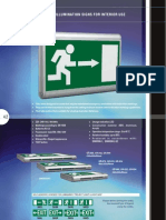 Exit Exit Exit Exit: Edge Illumination Signs For Interior Use