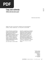 Corpo, sexo, subversão