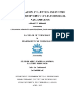 Formulation, Evaluation and In-Vitro Cytotoxicity Study of 5-Fluorouracil Nanoemulsion