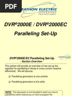 DVR2000E Training - SECT #6 (Paralleling Set-Up)