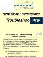 DVR2000E Training - SECT #8 (Troubleshooting)