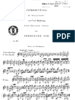 Fernando Sor, Op.28 - Variations Sur l'Air Malbroug