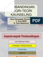 Perbandingan Teori-Teori Kaunseling