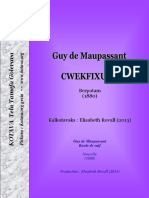 Cwekfixuya (Guy de Maupassant) ~ Boule de Suif
