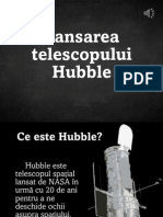 Lansarea Telescopuluui Hubble