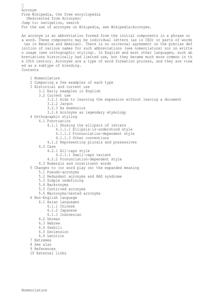 Initial and Non-Initial Letters | PDF | Acronym | Hebrew Bible