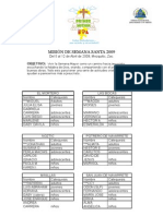 Fraternidades Misiones EPA 2009