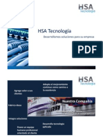 Presentaciòn comercial HSA industria