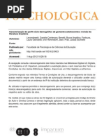 21 - Caracterizacao Do Perfil Socio-Demografico de Gestantes Adolescentes- Revisao Da Literatura Brasileira