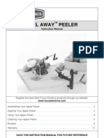 Peel Away Peeler: Instruction Manual