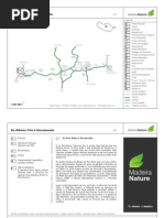 Mapa Pico Ruivo a Encumeada