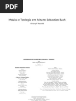 Música e Teologia em Bach