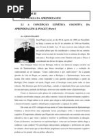 Concepcao Genetico-Cognitiva I - Piaget Versao Atualizada