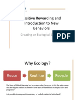 Positive Rewarding and Introduction To New Behaviors (Sutherland)