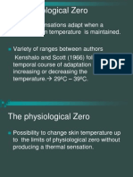 The Physiological Zero Presentacion