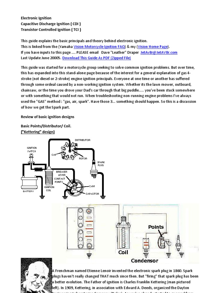 Vision Motorcycle Ignition FAQ Vision Home Page Download This Guide As