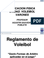 Gestos y Formas Arbitraje Voleibol