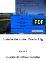 Instalacion Motor Oracle 11g