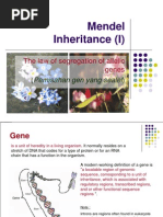 Pewarisan Mendel I