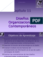 Capítulo 11: Diseños Organizacionales Contemporáneos