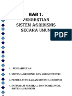Download Bab 1 Pengertian Sistem Agribisnis Secara Umum 210213 by Gani SN138435938 doc pdf