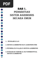 Download Bab 1 Pengertian Sistem Agribisnis Secara Umum 210213 by Gani SN138435938 doc pdf