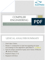 Compiler Engineering: Lab # 4: Syntax Analysis (Parsing)
