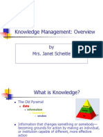 Scheitle on Knowledge Management.ppt