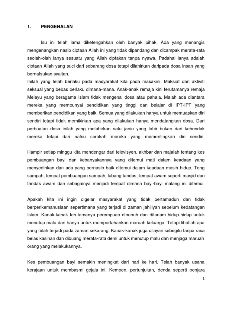 Pembuangan Bayi