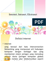 Internet Intranet Ekstranet