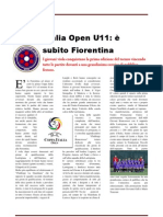 Coppa Italia Open U11: subito Fiorentina