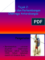 Sejarah Dan Perkembangan Olahraga Antarabangsa