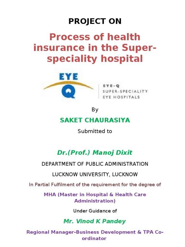 Final health insurance selection process