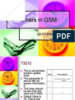 Timers in GSM