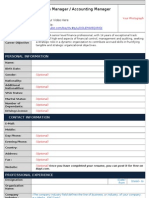 Finance Manager - CV Resume Template.doc