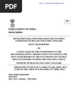 66th parliamentary report