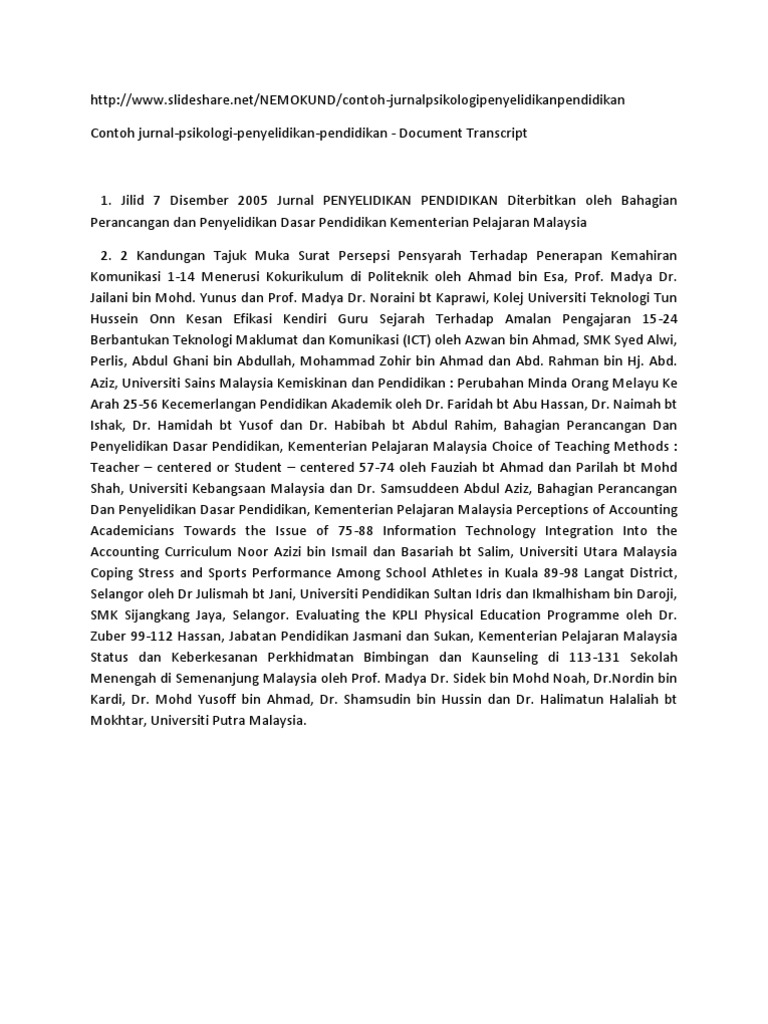 Contoh Jurnal Pdf